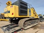 Back of used Excavator